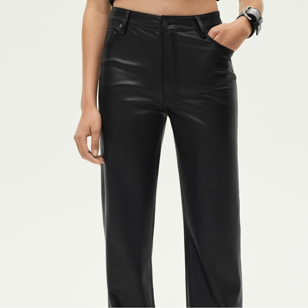Zara Faux Leather Pants.